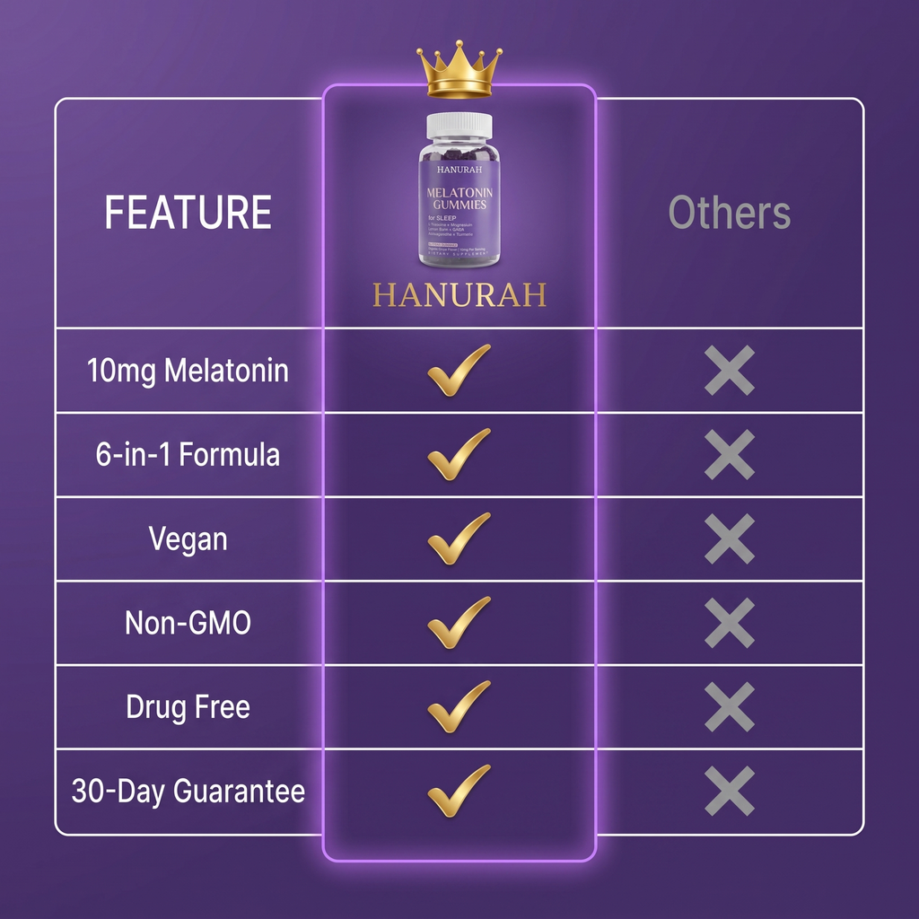 Hanurah® Melatonin Gummies
