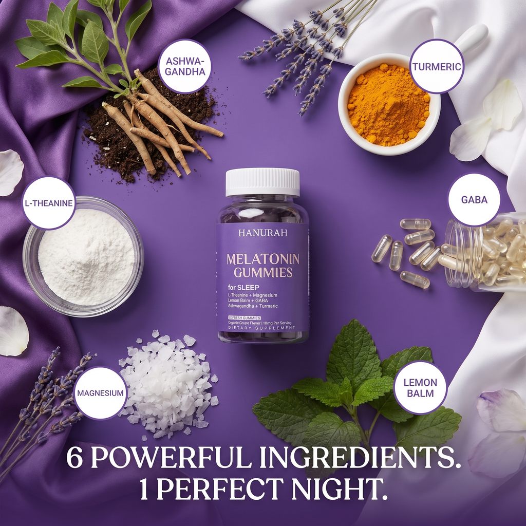 Hanurah® Melatonin Gummies
