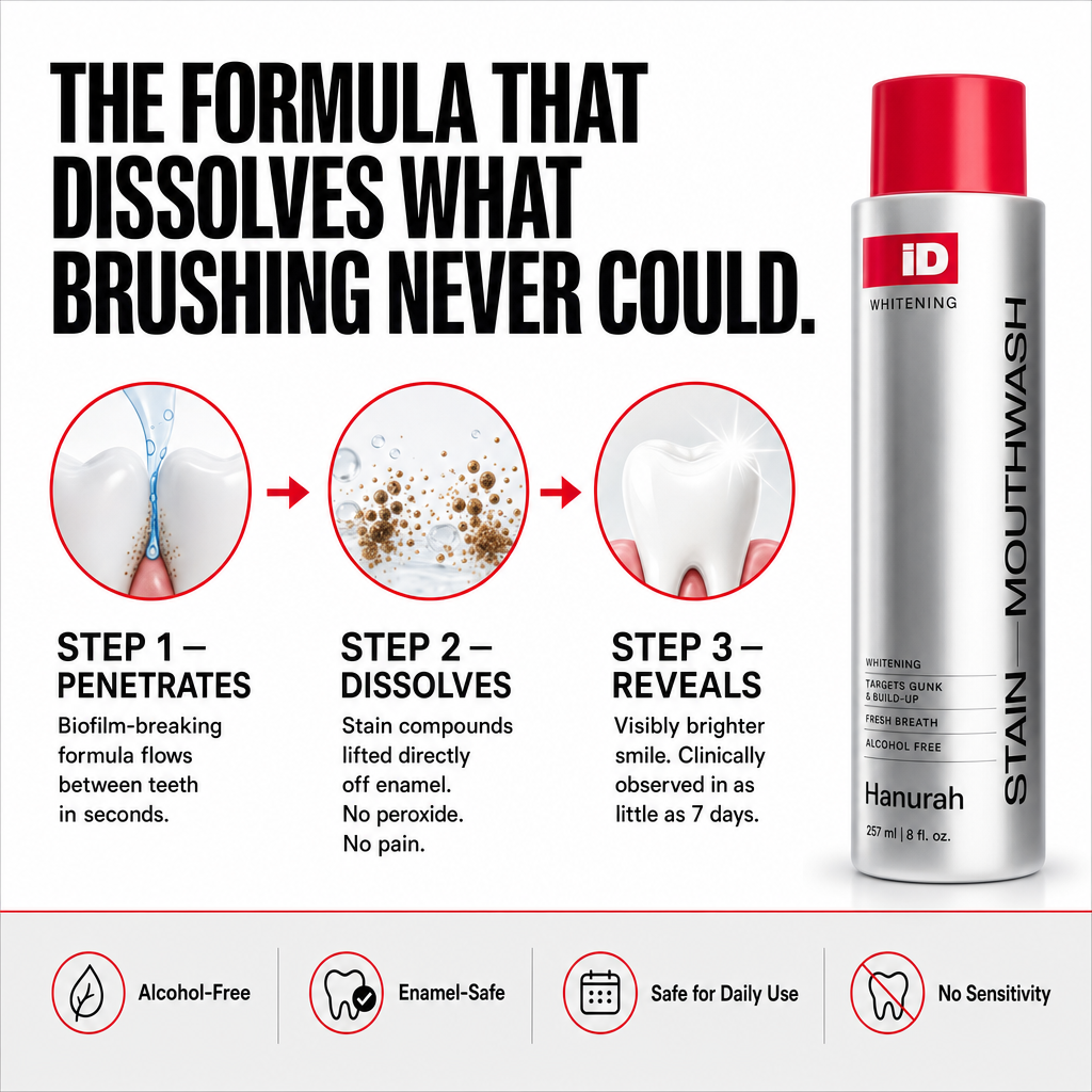 Hanurah™  iD Whitening Mouthwash